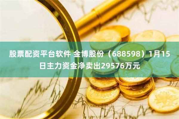 股票配资平台软件 金博股份（688598）1月15日主力资金净卖出29576万元